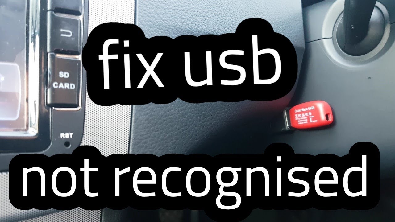 format a usb for car stereo mac